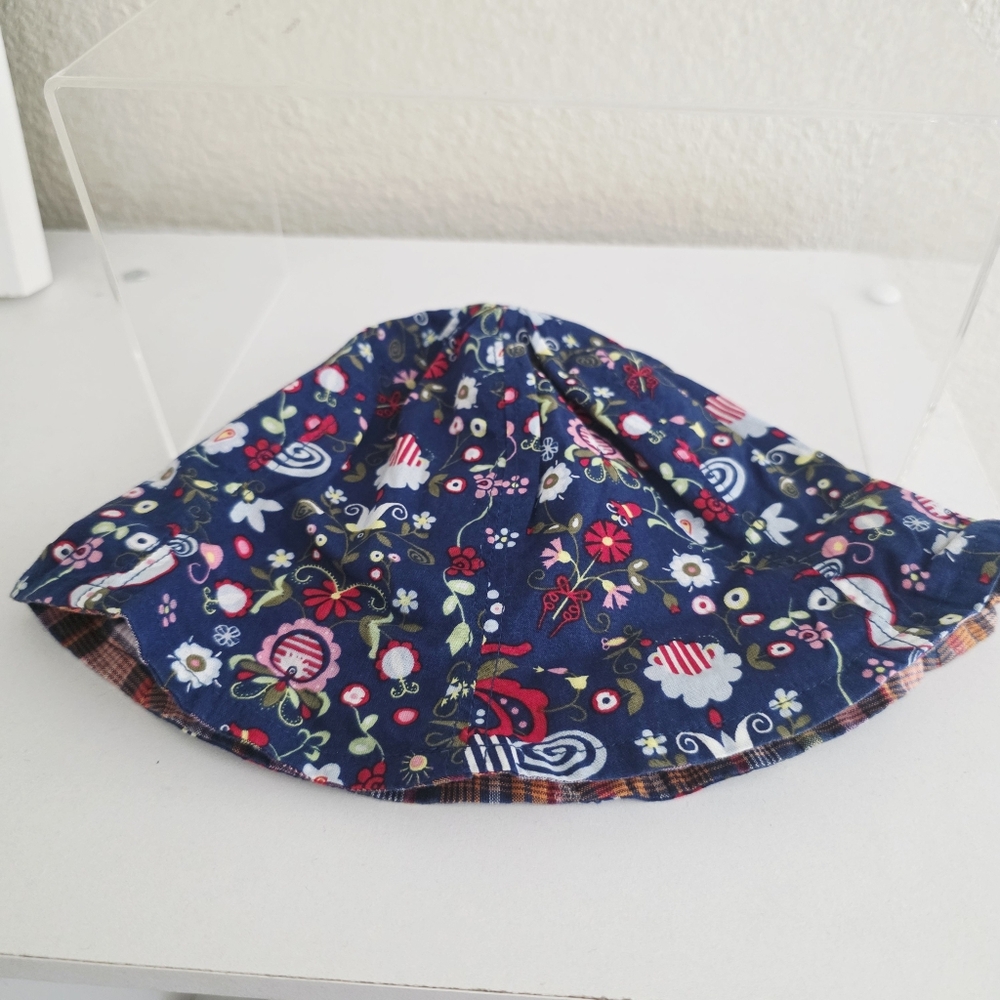 Hooray by Cinthya Rowley bucket hat sun 3-9 MONTHS